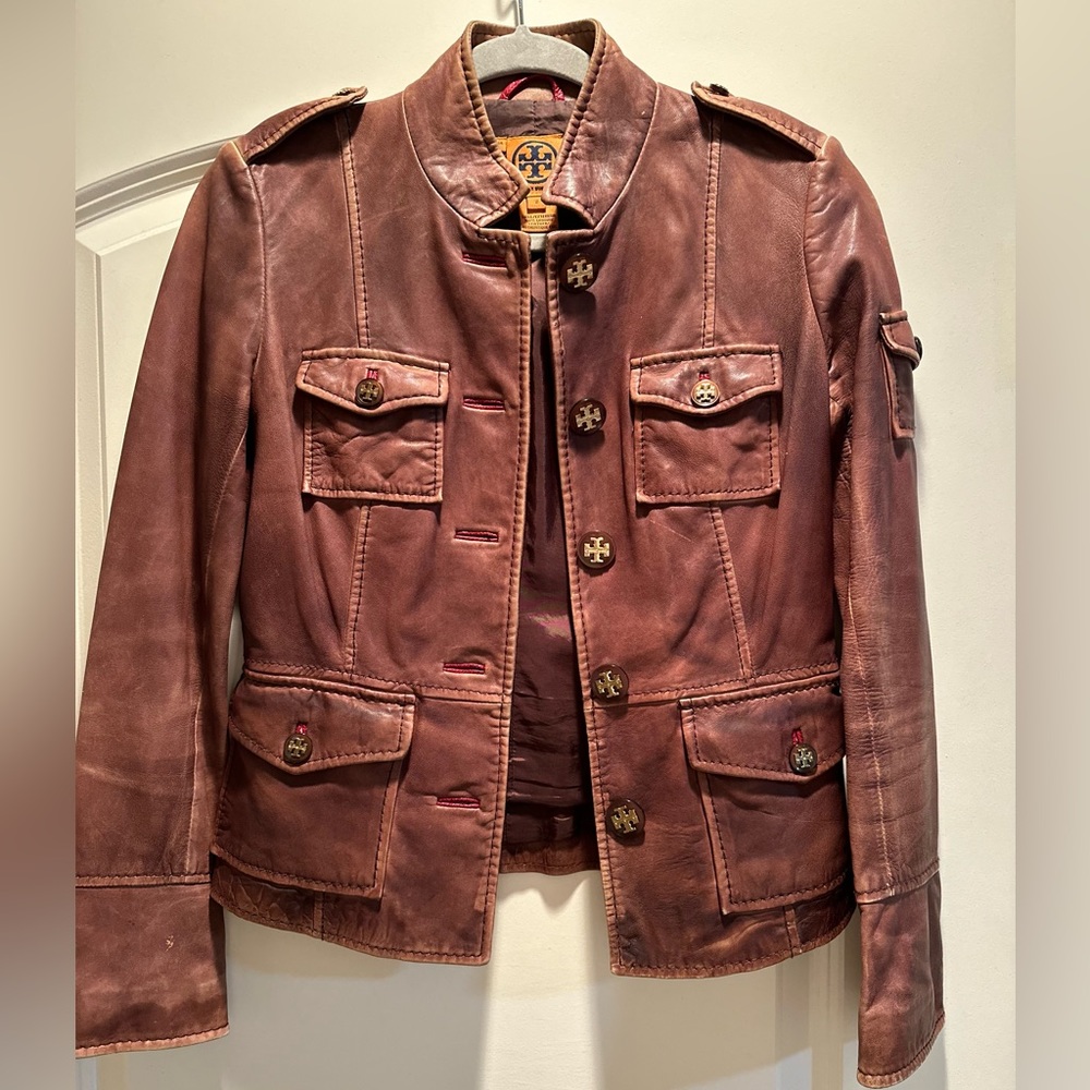 COPY - Tory Burch women’s leather jacket